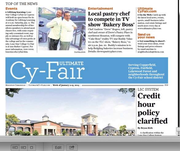 Chronicle Cy-Fair